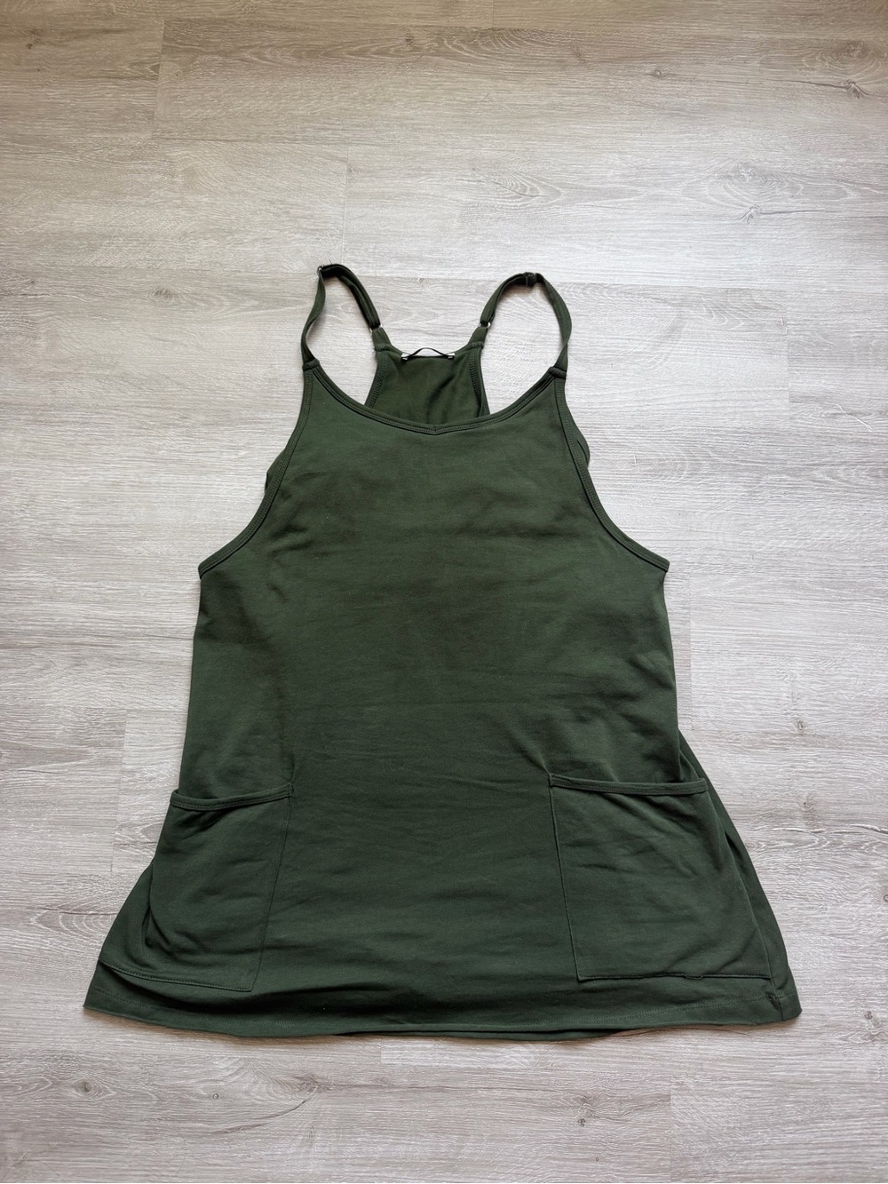 Zenana Free People Inspired Olive Romper | Size Small